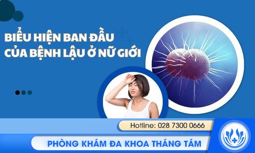 Biểu hiện ban đầu của bệnh lậu ở nữ giới