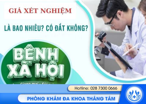 giá xét nghiệm bệnh xã hội